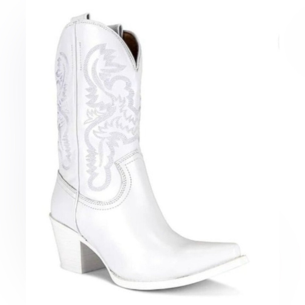 Jeffrey Campbell Rancher Boot in White Size 9.5 Revolve